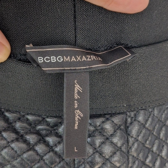 BCBG Maxazria Black Nicolas Pants, sz: L - Picture 10 of 12